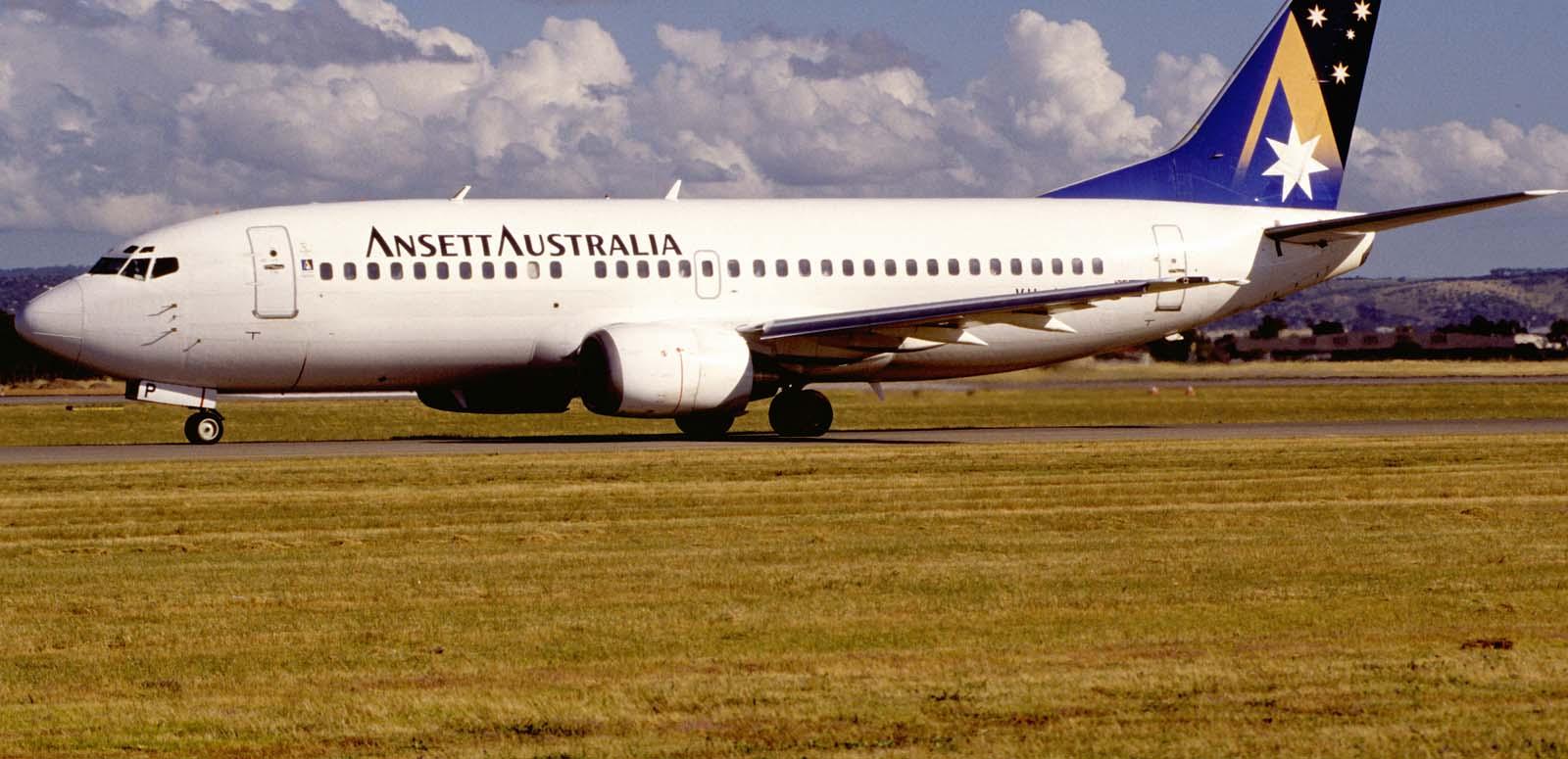 Ansett airplane