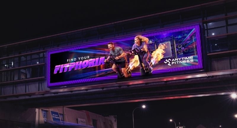 Anytime Fitness redefines workout high in new campaign via Akcelo (1)