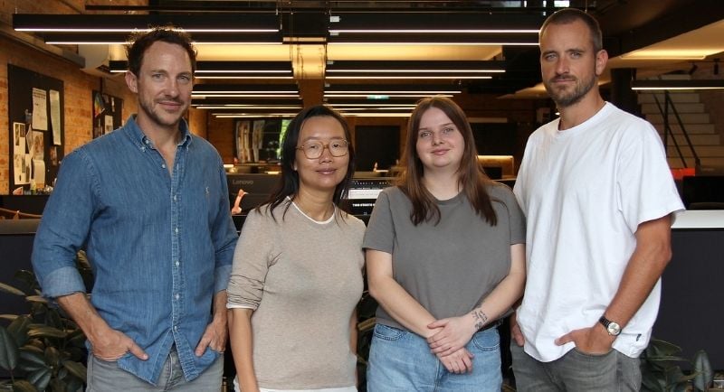 Connecting Plots - L-R - Tom Phillips, Sophia Kang, Inez Zimakowski, Dave Jansen