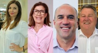 Amanda Unwin, Christine Lester, Michael Graham, Noel Quick