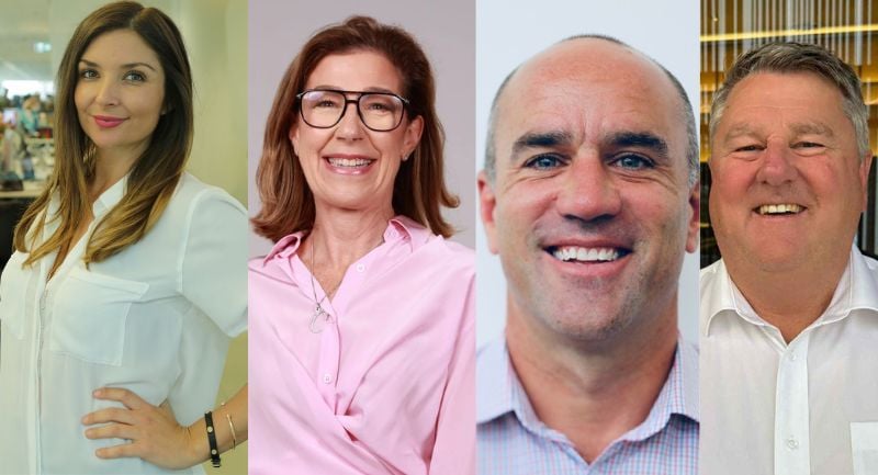 Amanda Unwin, Christine Lester, Michael Graham, Noel Quick