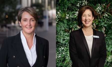 Vanessa Hudson, CEO of Qantas, & Amanda Bardwell, CEO of Woolworths