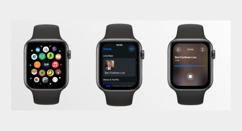 Nine Radio on Apple Watch