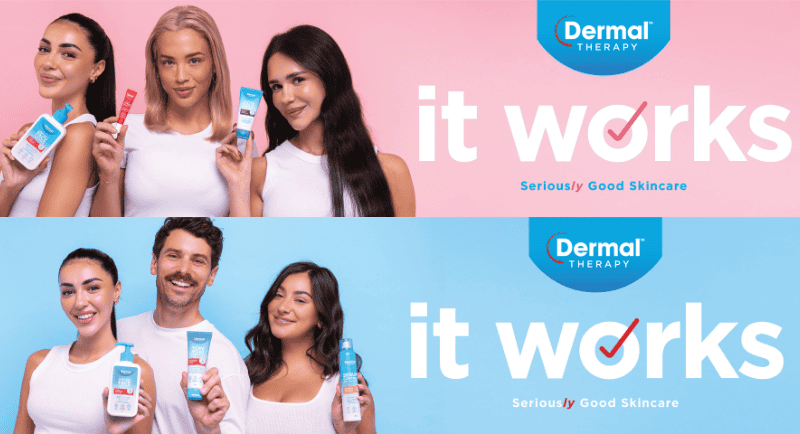 Dermal Therapy gets the backing of new and familiar influencers in latest campaign