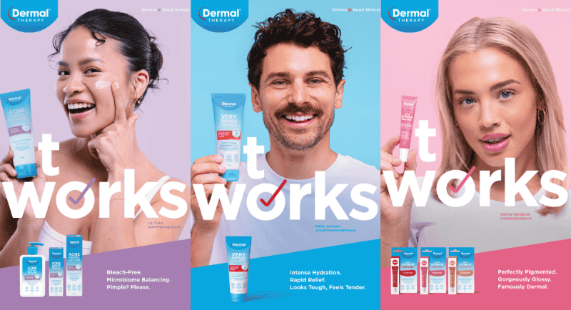 Dermal Therapy gets the backing of new and familiar influencers in latest campaign