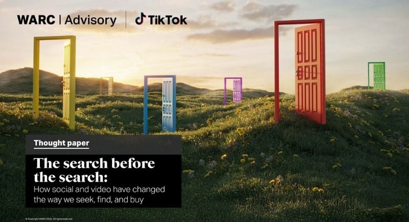 Gen Z turns to TikTok for search almost as often as Google, WARC study reveals