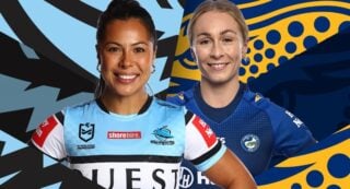 NRLW Sharks vs Eels