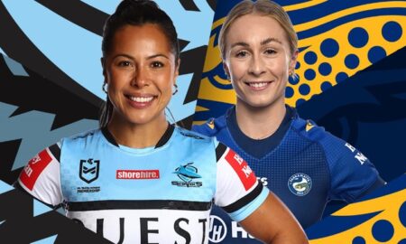 NRLW Sharks vs Eels
