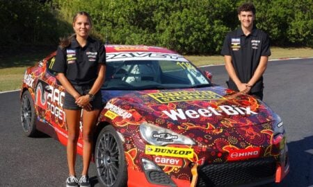 Karlai Warner and Kade Davey. Image: Carina Napier