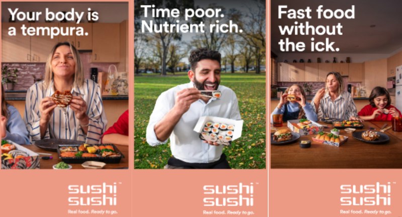 Sushi Sushi's new campaign