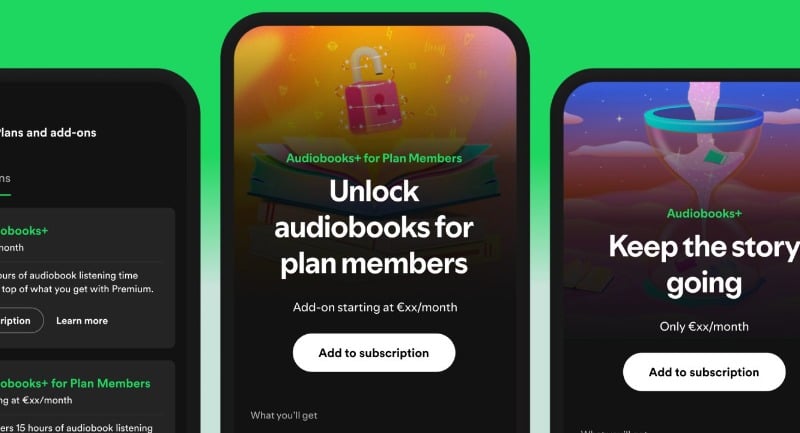 Spotify Audiobooks+