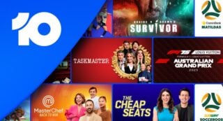 Network 10 publicity collage of key titles