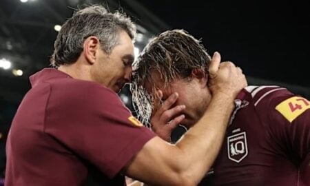 Nine state of origin - Billy Slater and Cameron Munster