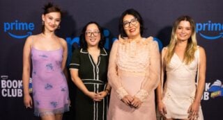 Lola Tung, Hwei Lok, Jenny Han, and Rain Spencer at Book Club Live