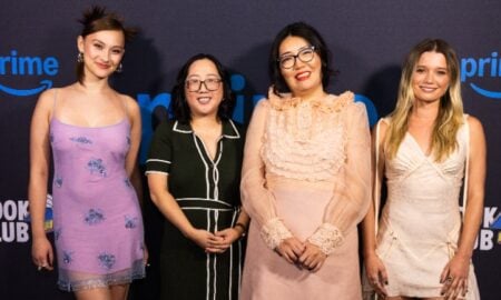 Lola Tung, Hwei Lok, Jenny Han, and Rain Spencer at Book Club Live