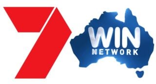 Seven Network and WIN logos