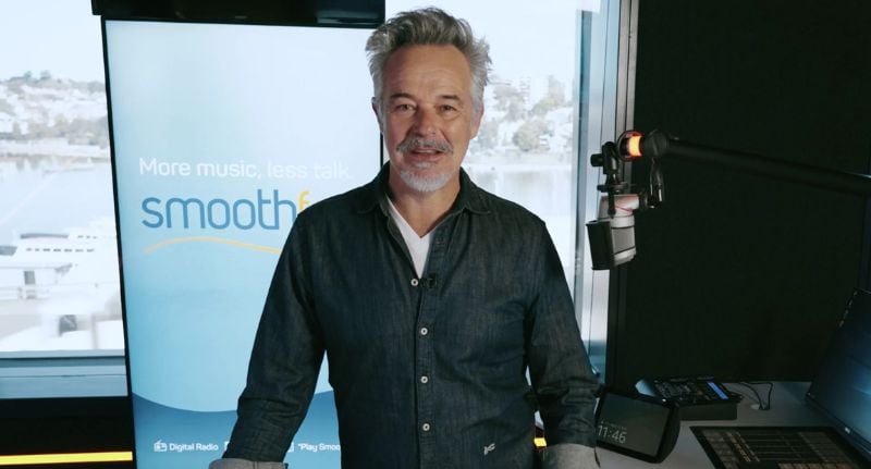 Smooth FM announcer Cameron Daddo