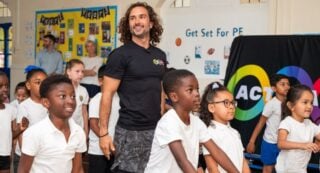 Joe Wicks of PE with Joe Fame