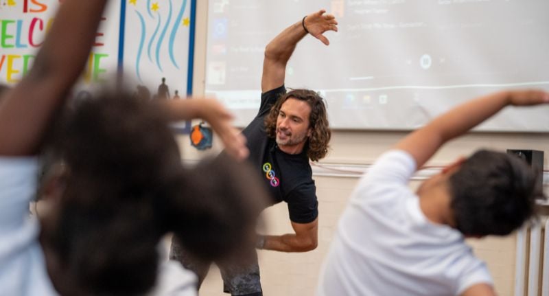 Joe Wicks of PE with Joe Fame