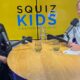 Squiz Kids director Bryce Corbett and Governor-General Sam Mostyn