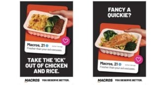 HSLR launches cheeky multi-channel push for ready-made meals brand MACROS