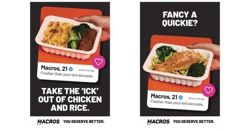 HSLR launches cheeky multi-channel push for ready-made meals brand MACROS