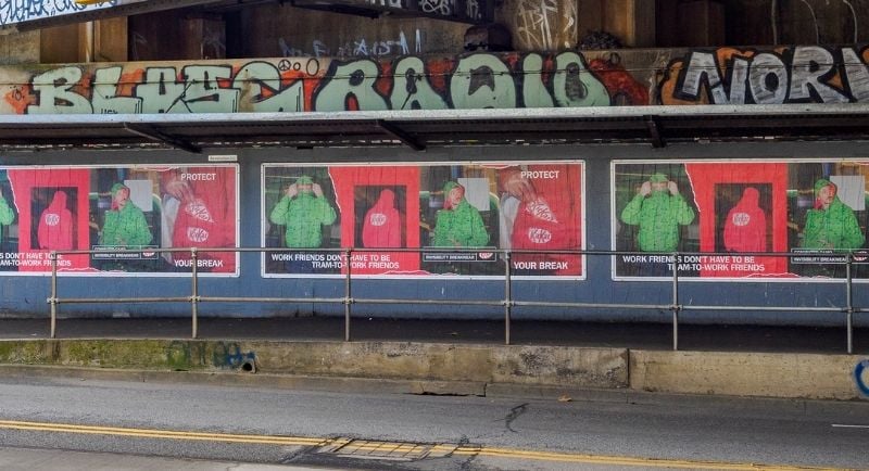 KITKAT rolls out 'Commuter Camo' campaign to protect break time (2)