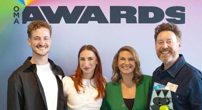 OMA Creative Awards - Tom Badge, Alana Wood, Elizabeth McIntyre, Anri McHugh