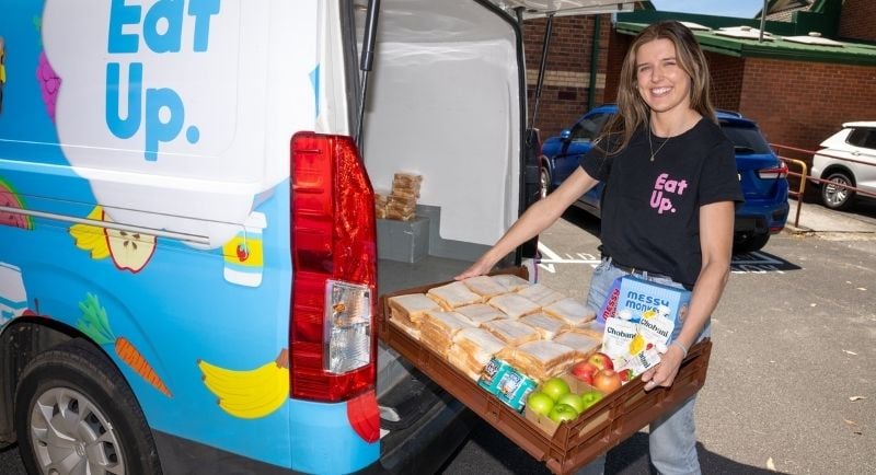 Principals partners with Eat Up to support in-school meal program