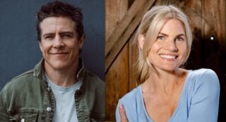 Stephen Peacocke and Bonnie Sveen profile pictures