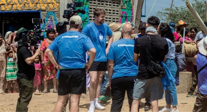 WaterAid Australia Global #TeamWater Campaign - MrBeast and Mark Rober (2)