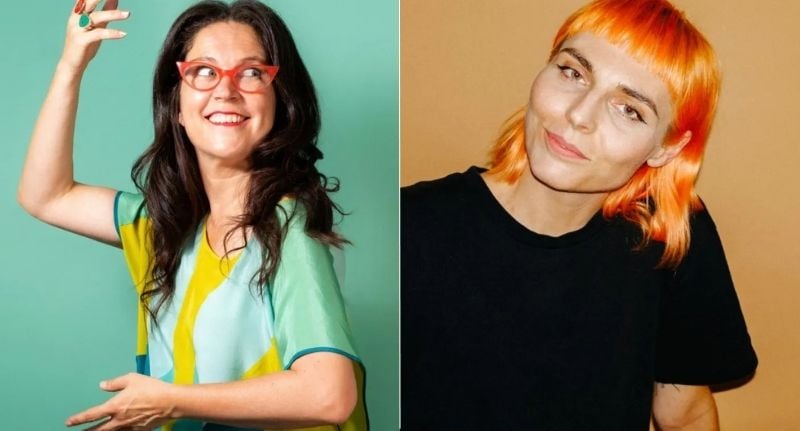 Annabel Crabb and Ange Lavoipierre