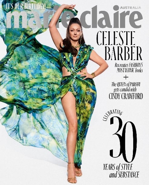 Celeste Barber on marie claire