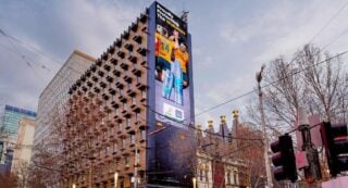3D billboard 'The Bourke'