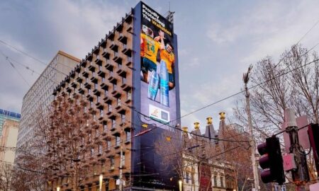 3D billboard 'The Bourke'