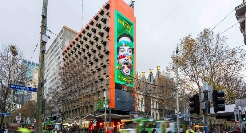 oOh!media upgrades Melbourne’s 3D billboard 'The Bourke'