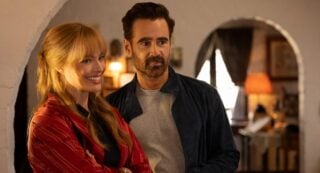 Margot Robbie and Colin Farrell