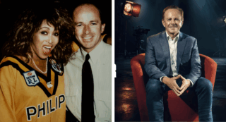 Brian Walsh with Tina Turner