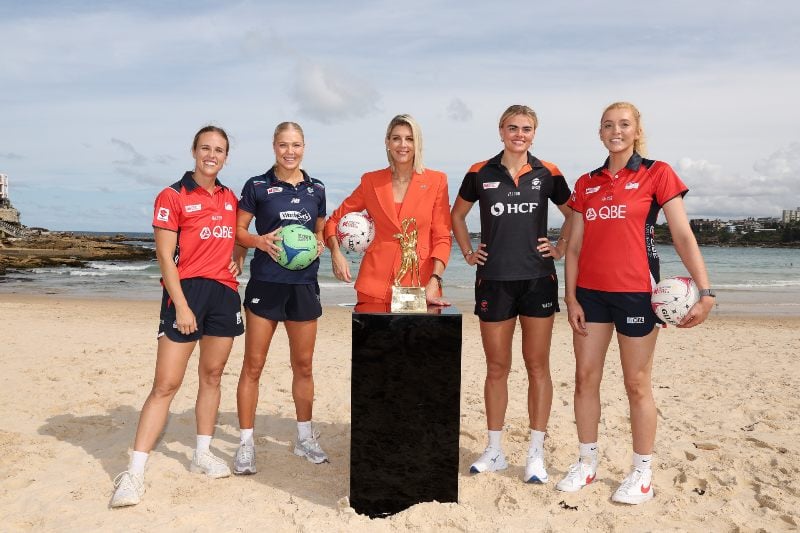 Cath Cox and Super Netball Stars