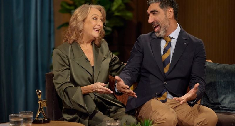 Gold Logie winner Lynne McGranger and Dr Ahmed Kazmi