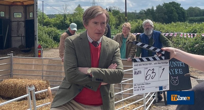 How Are You? It’s Alan (Partridge) production photo