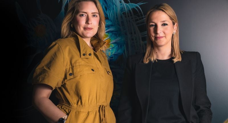 Rhian Mason and Tanya Vragalis