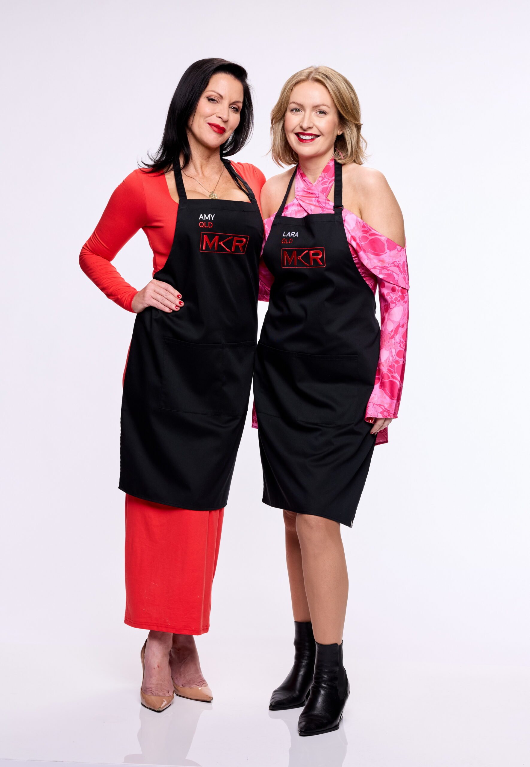 MKR gatecrashers Amy 45, and Lara 36.