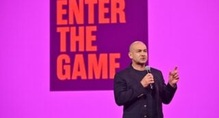 Mark Frain at Foxtel Upfronts 2026