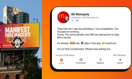 Monopoly at Macca's goes digital-only in 2025 with W+K Creative