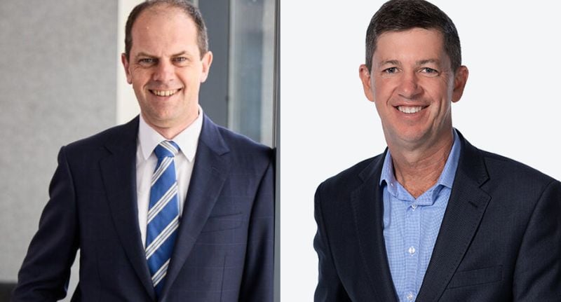 SWM CEO Jeff Howard and SCA’s John Kelly