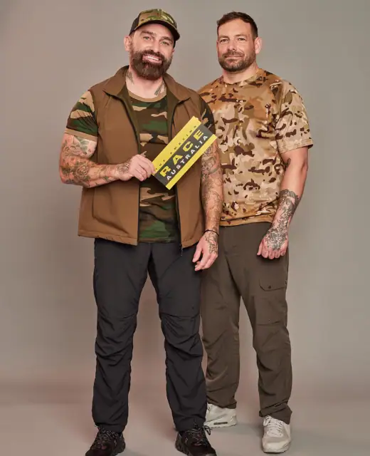 Ant Middleton and his brother Dan.