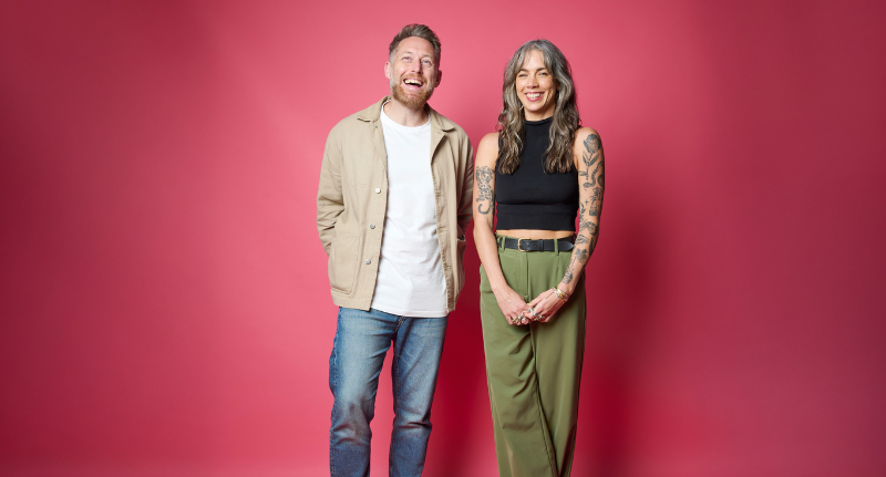 Ben Walker and Claire Sutton