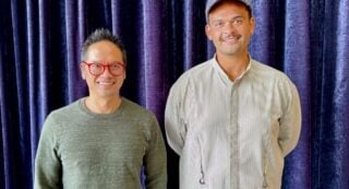Bolster's Jimmy Dau and CEO James Clarke
