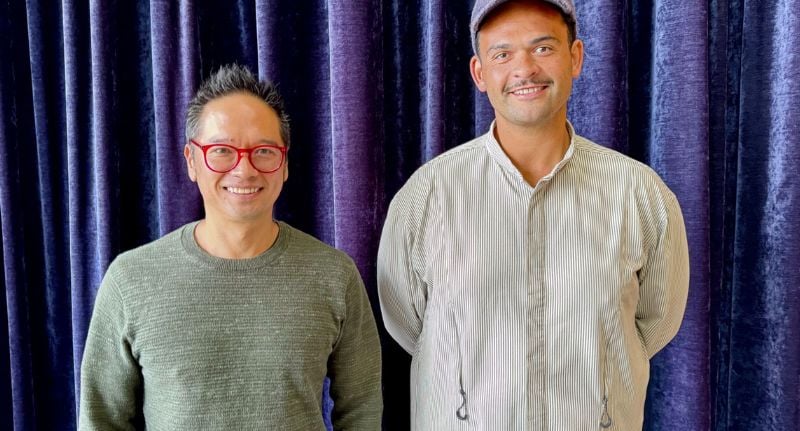 Bolster's Jimmy Dau and CEO James Clarke